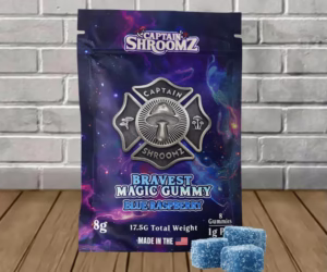 Captain Shroomz Bravest Magic Mushroom Gummies 8g